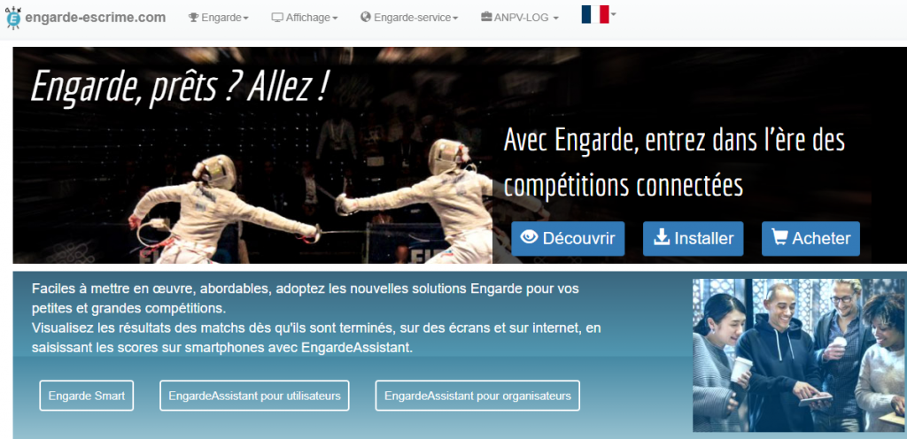 site engarde-escrime.com
